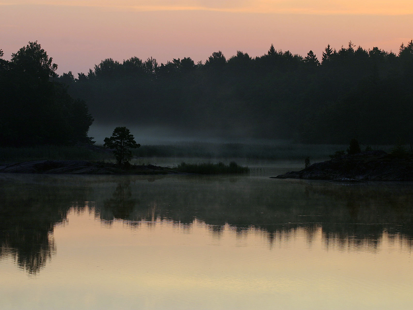 Tagesanbruch in Schweden